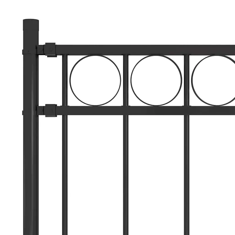 Sodo tvora ASSEN, plienas, 1,7x1 m, juoda