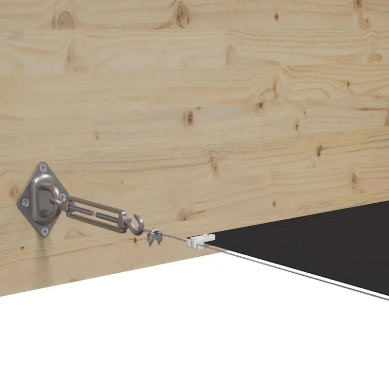Vertikali markizė, antracito, 140x600cm, oksfordo audinys