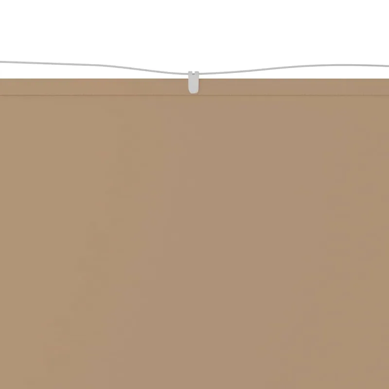 Vertikali markizė, taupe spalvos, 60x1200cm, oksfordo audinys