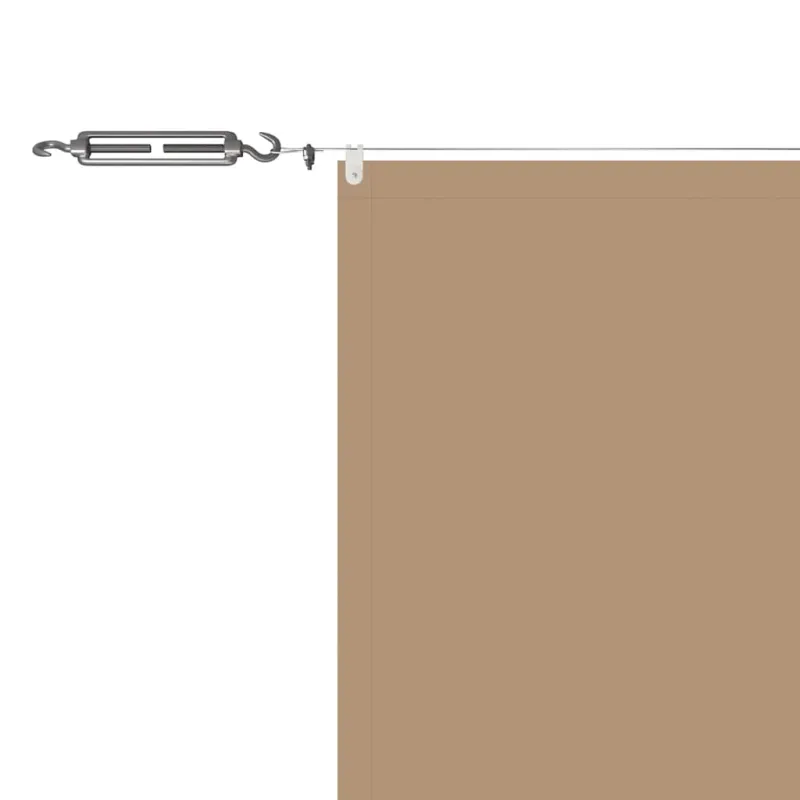 Vertikali markizė, taupe spalvos, 60x1200cm, oksfordo audinys