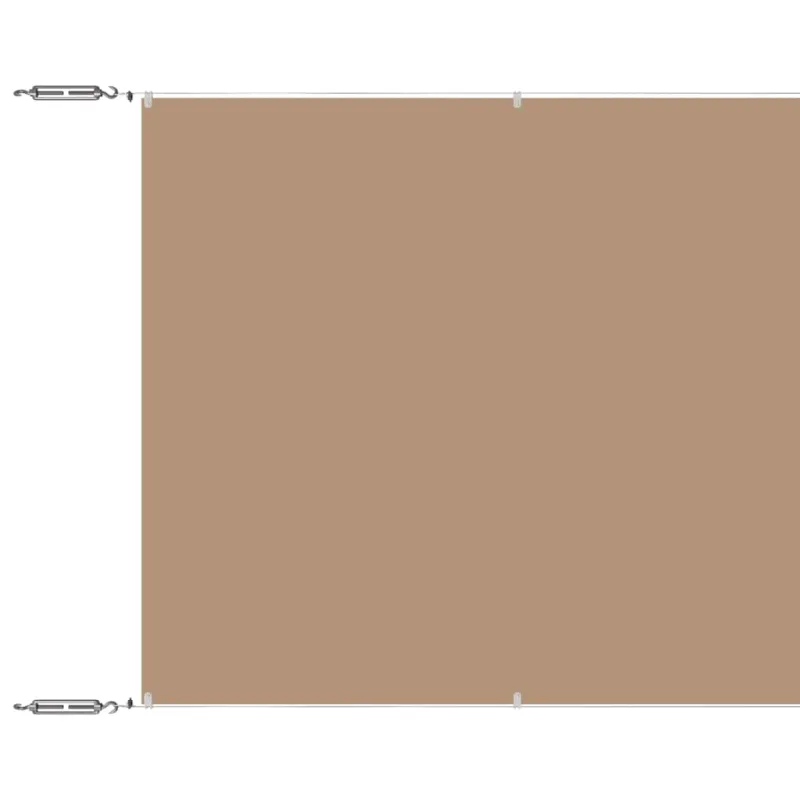 Vertikali markizė, taupe spalvos, 180x1000cm, oksfordo audinys