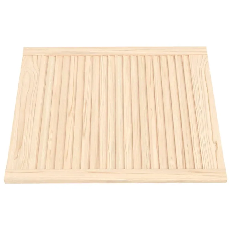 Spintelės durelės, 4vnt., 69x59,4cm, pušis, žaliuzių dizaino