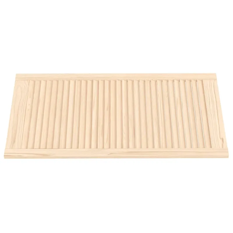 Spintelės durelės, 99,3x49,4cm, pušis, žaliuzių dizaino