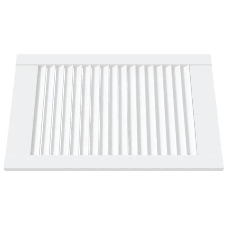 Spintelės durelės, 2vnt., baltos, 61,5x39,4cm, pušis