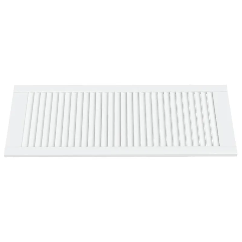 Spintelės durelės, 4vnt., baltos, 99,3x39,4cm, pušis