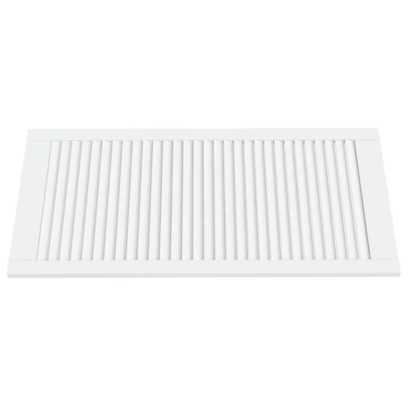 Spintelės durelės, 4vnt., baltos, 99,3x49,4cm, pušis