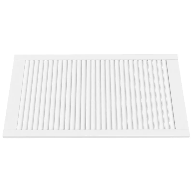 Spintelės durelės, 4vnt., baltos, 99,3x59,4cm, pušis