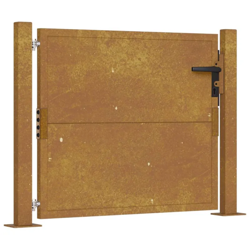 Sodo vartai, 100x75 cm, Corten plienas