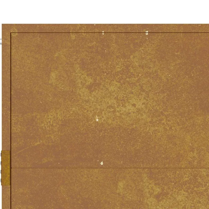 Sodo vartai, 100x75 cm, Corten plienas