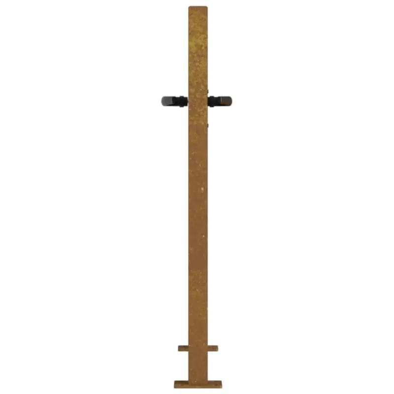 Sodo vartai, 100x75 cm, Corten plienas