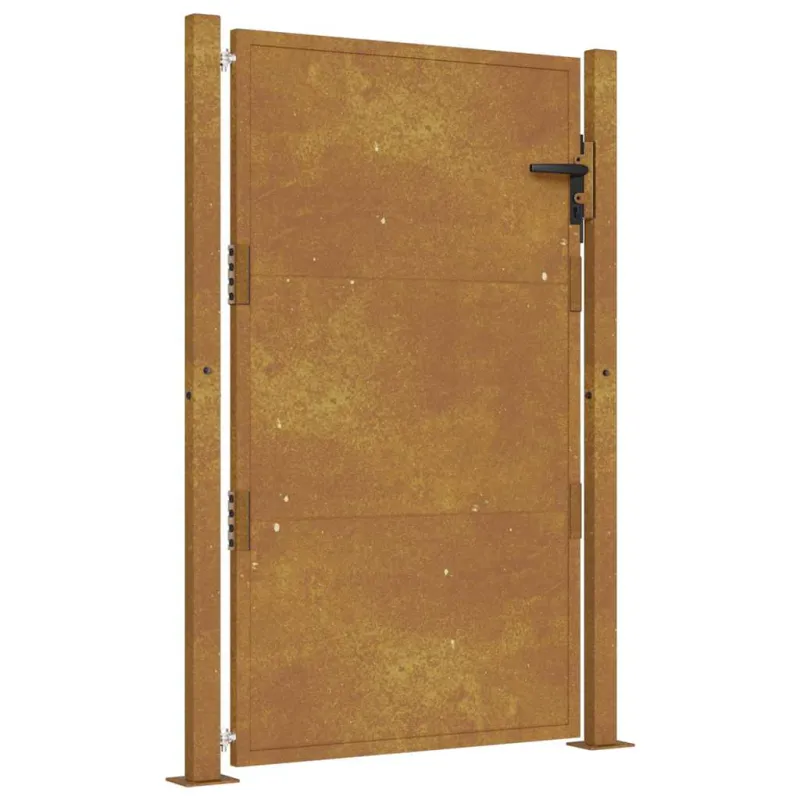 Sodo vartai, 100x125 cm, Corten plienas