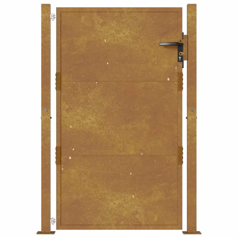 Sodo vartai, 100x125 cm, Corten plienas