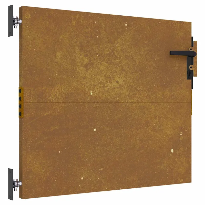 Sodo vartai, 85x75 cm, Corten plienas
