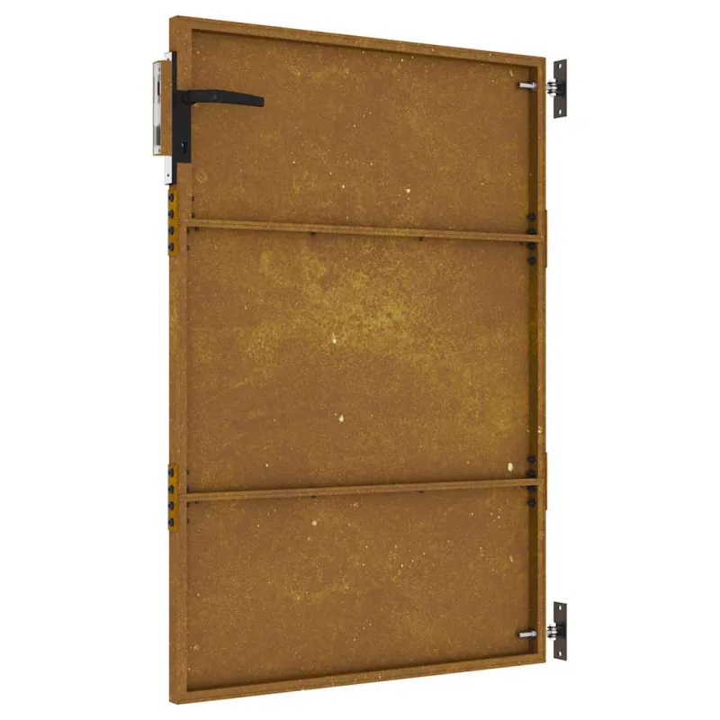 Sodo vartai, 85x125 cm, Corten plienas