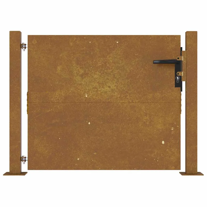 Sodo vartai, 100x75 cm, Corten plienas