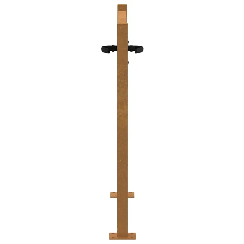 Sodo vartai, 100x100 cm, Corten plienas