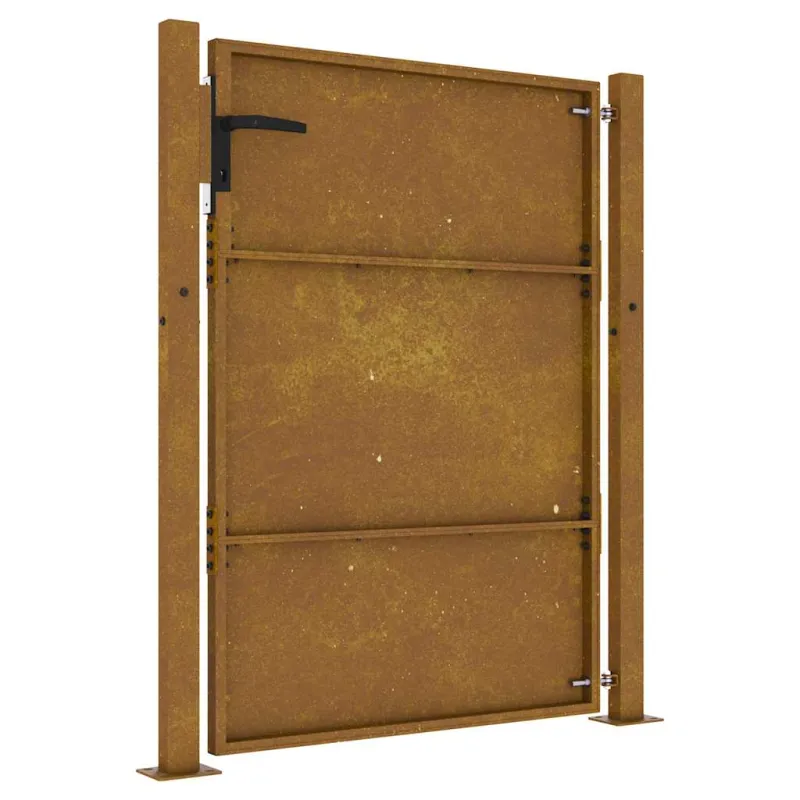 Sodo vartai, 100x125 cm, Corten plienas