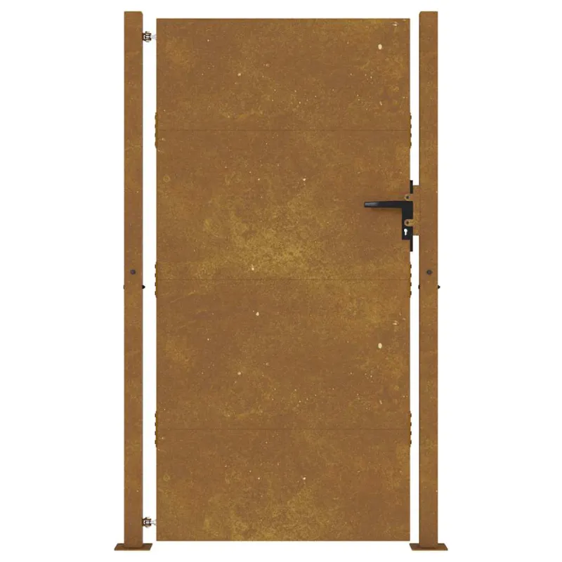 Sodo vartai, 100x175 cm, Corten plienas