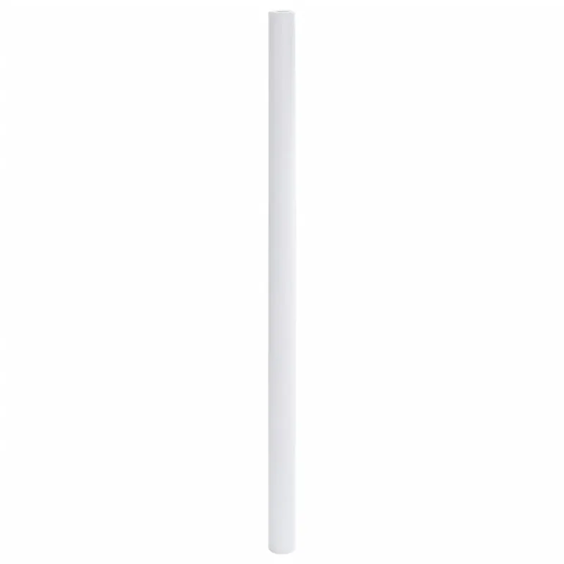 Baldų lipdukas, lipnus, matinės baltos spalvos, 90x500 cm, PVC