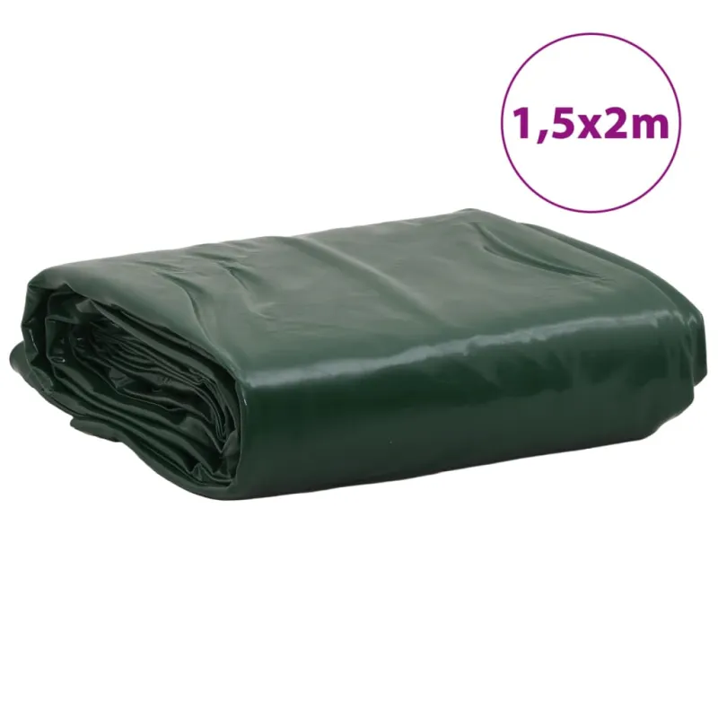 Tentas, žalios spalvos, 1,5x2m, 650g/m²
