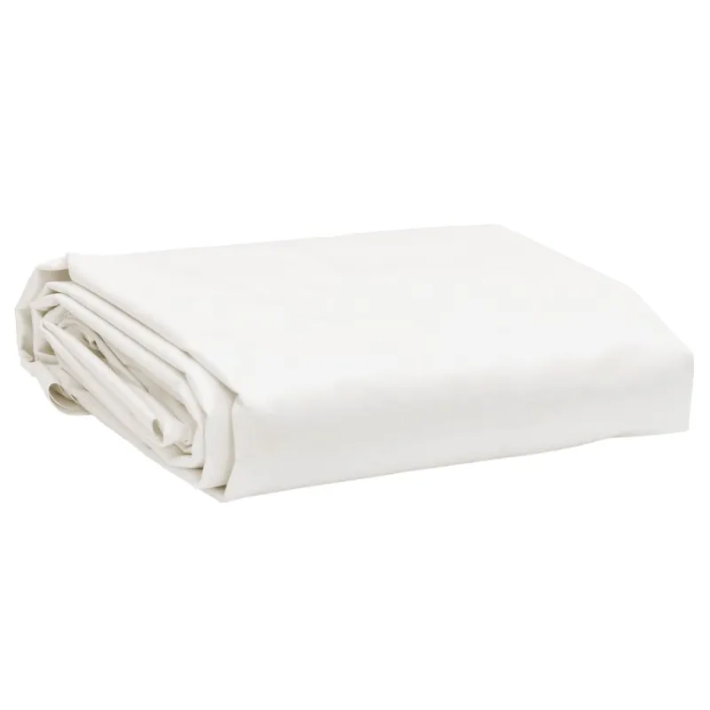 Tentas, baltos spalvos, 5x6m, 650g/m²