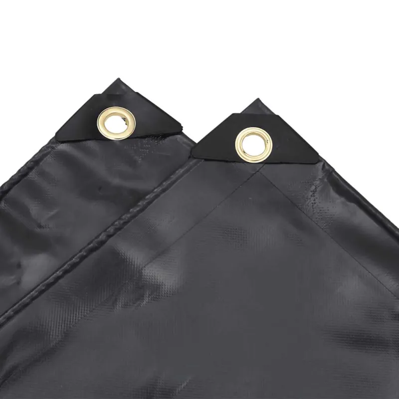 Tentas, juodos spalvos, 1x2,5m, 650g/m²