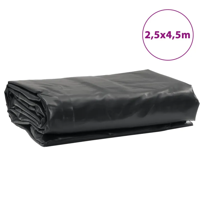 Tentas, juodos spalvos, 2,5x4,5m, 650g/m²