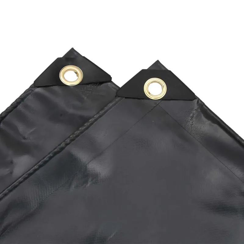 Tentas, antracito spalvos, 2x3m, 650g/m²
