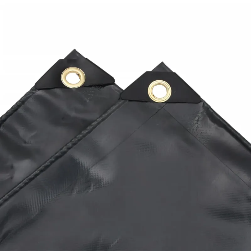 Tentas, antracito spalvos, 3x6m, 650g/m²
