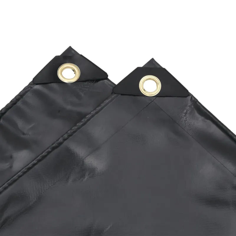 Tentas, antracito spalvos, 4x4m, 650g/m²