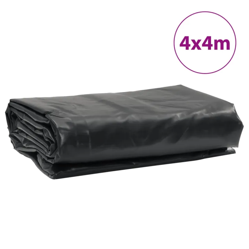 Tentas, antracito spalvos, 4x4m, 650g/m²