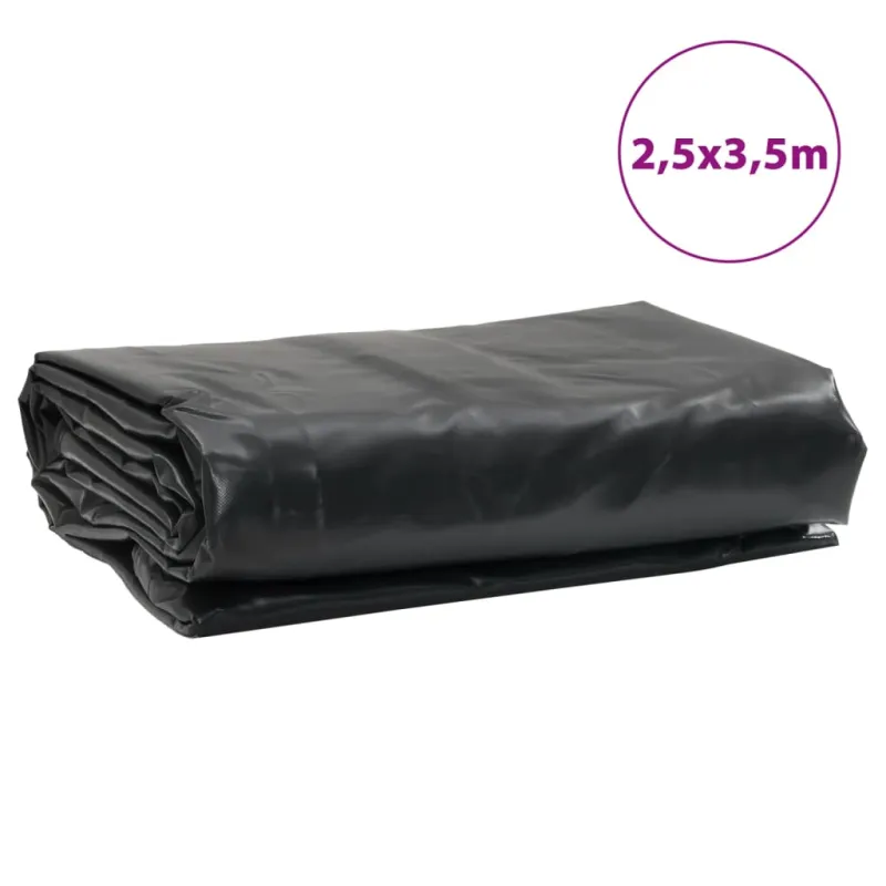 Tentas, antracito spalvos, 2,5x3,5m, 650g/m²