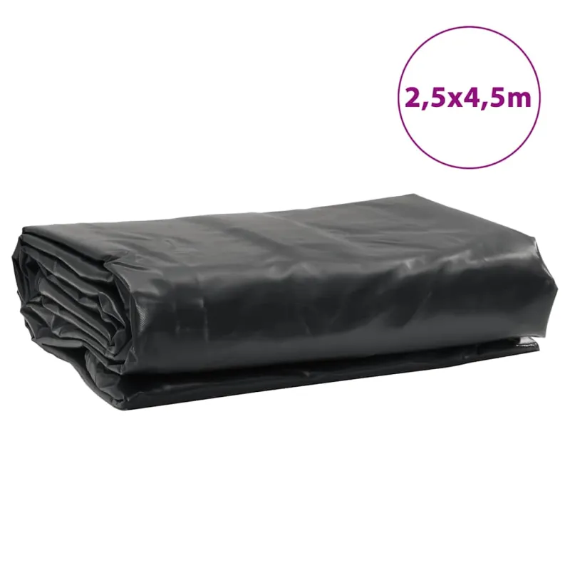 Tentas, antracito spalvos, 2,5x4,5m, 650g/m²