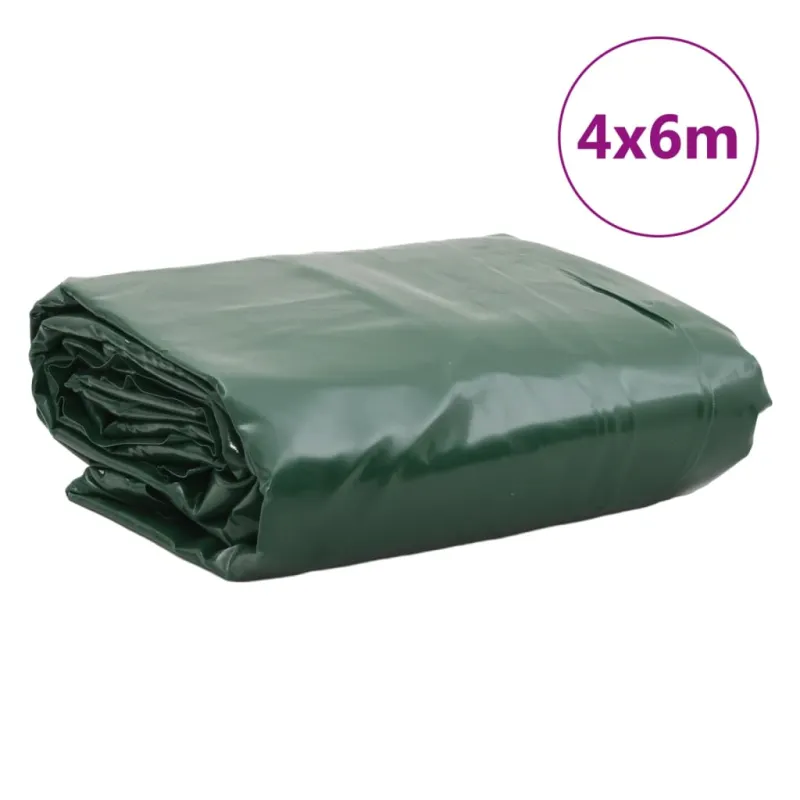 Tentas, pilkos spalvos, 4x6m, 650g/m²