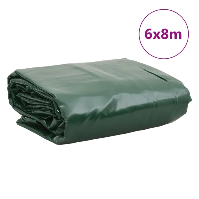Tentas, pilkos spalvos, 6x8m, 650g/m²