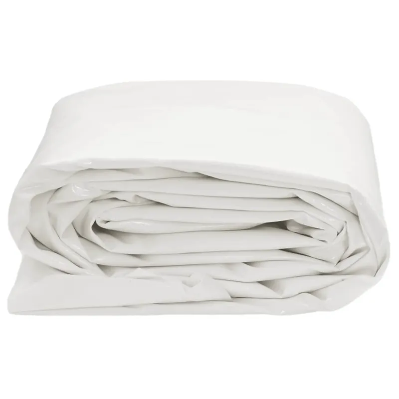 Tentas, baltos spalvos, 6x8m, 650g/m²