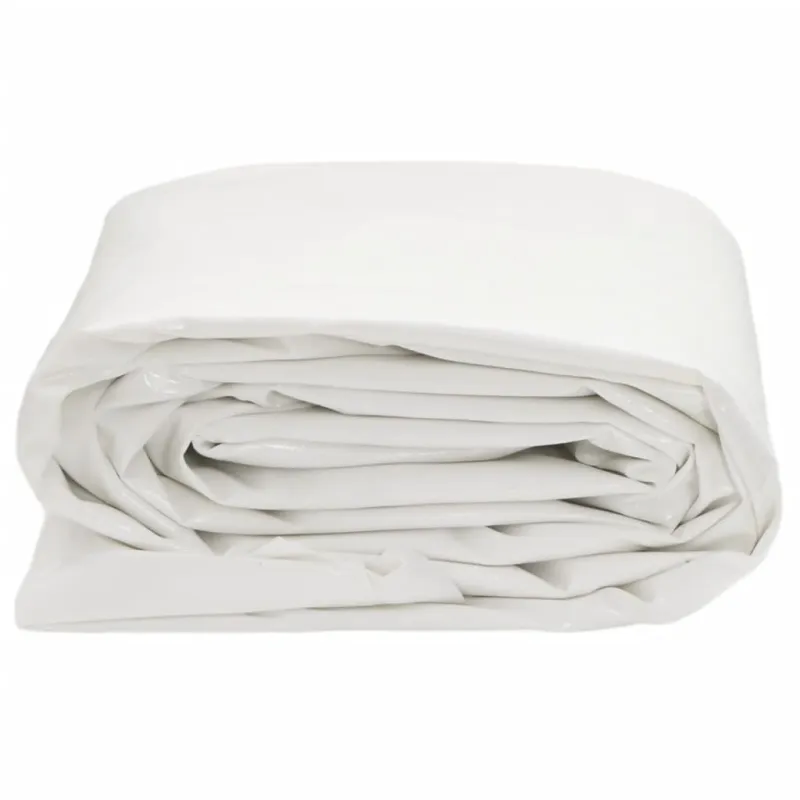 Tentas, baltos spalvos, 2,5x4,5m, 650g/m²