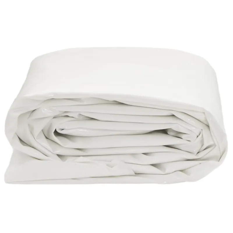 Tentas, baltos spalvos, 5x8m, 650g/m²