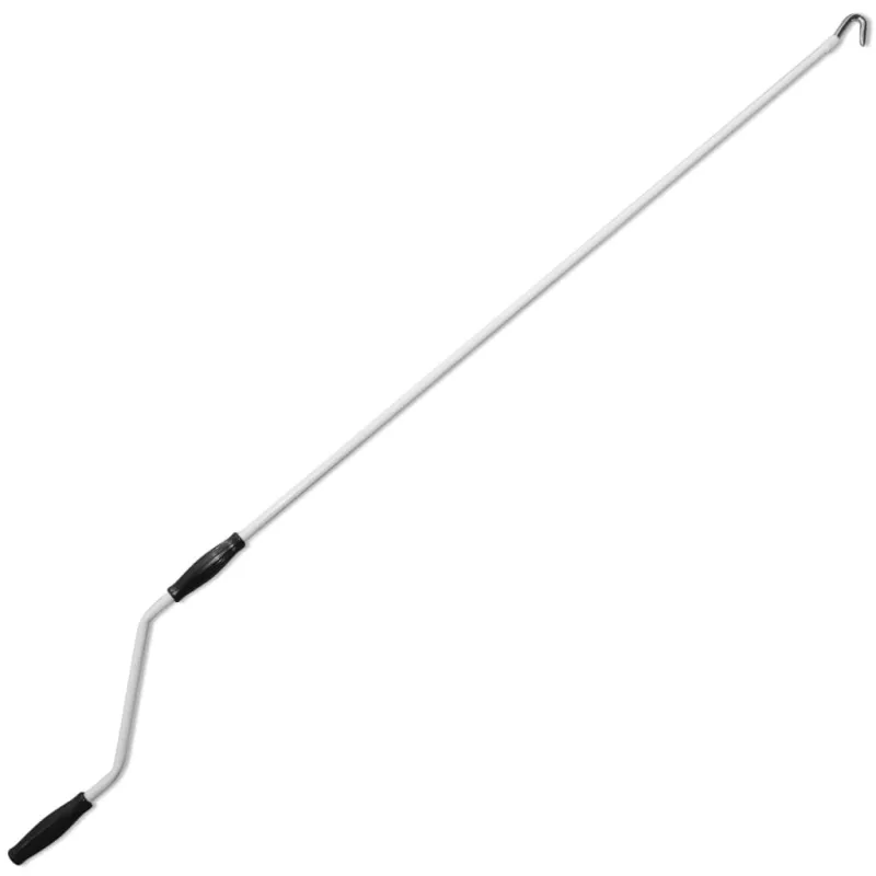 Sulankstoma markizė, vald. rank. būd., 400cm, mėl./baltos sp.