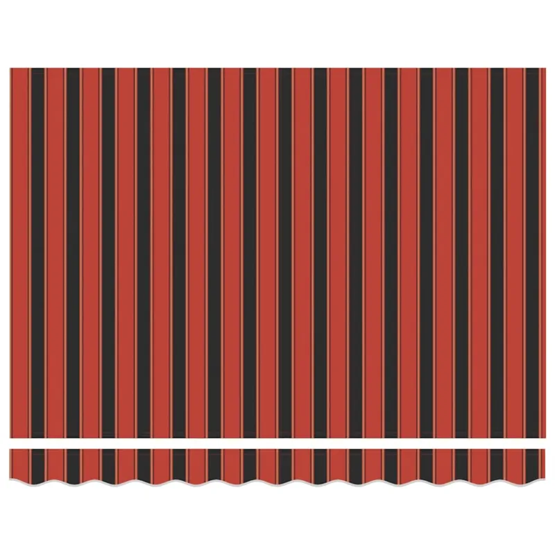 Ištraukiama markizė, oranžinė/ruda, 3,5x2,5m, audinys/aliuminis
