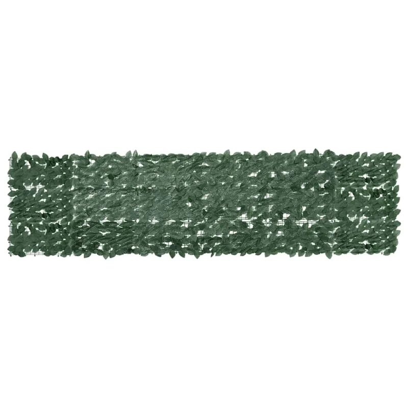 Balkono pertvara, 300x75cm, su tamsiai žaliais lapais