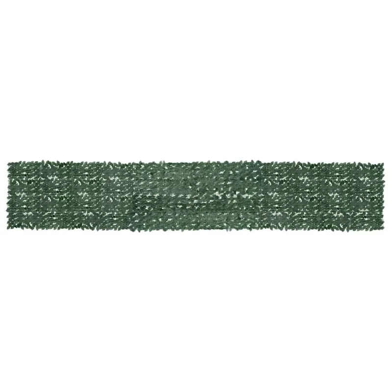 Balkono pertvara, 600x100cm, su tamsiai žaliais lapais