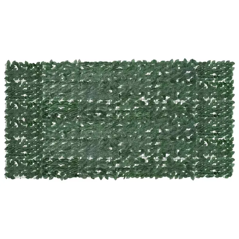 Balkono pertvara, 300x150cm, su tamsiai žaliais lapais
