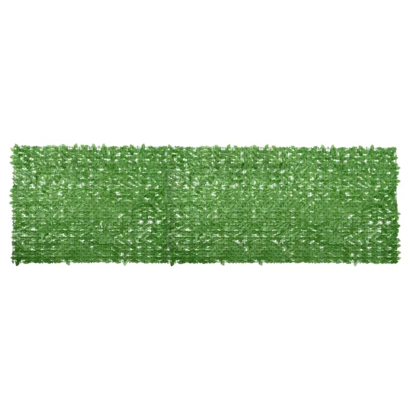 Balkono pertvara, 600x150cm, su žaliais lapais