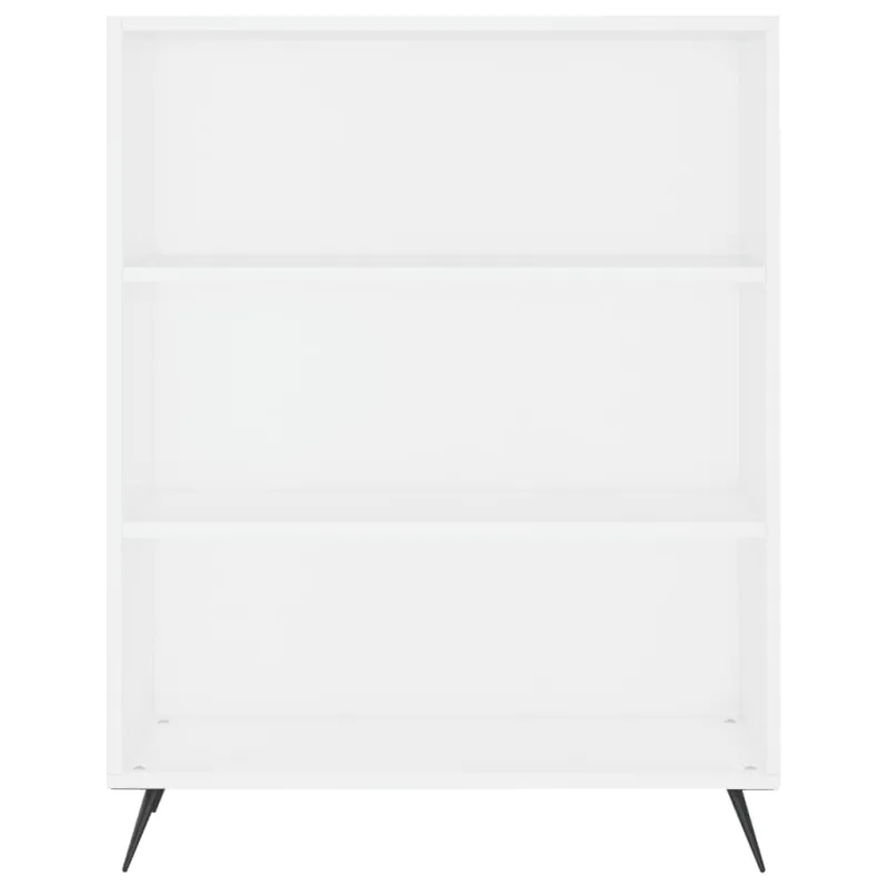 Komoda, baltos spalvos, 69,5x32,5x180cm, apdirbta mediena