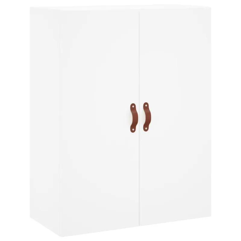 Komoda, baltos spalvos, 69,5x34x180cm, apdirbta mediena