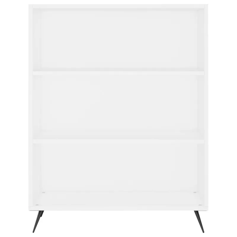Komoda, baltos spalvos, 69,5x34x180cm, apdirbta mediena
