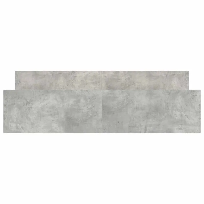 Lovos rėmas su galvūgaliu ir kojūgaliu, betono, 180x200cm