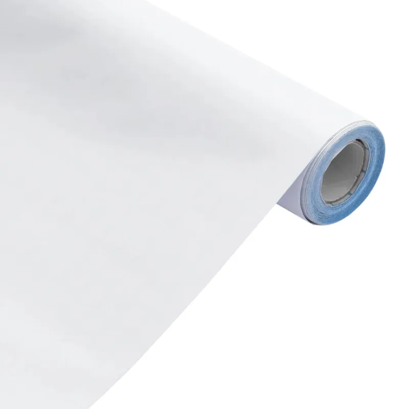 Baldų lipdukai, balti, 90x500cm, PVC, lipnūs, matiniai