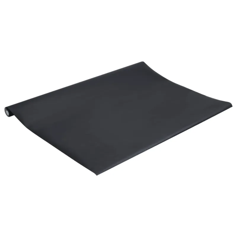 Baldų lipdukai, juodas, 90x500cm, PVC, lipnūs, matiniai
